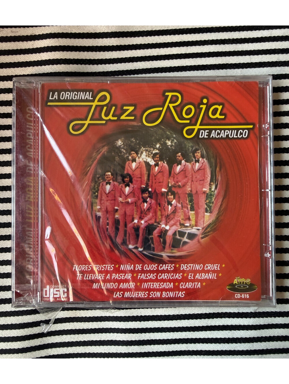 La Original Luz Roja De Acapulco - Flores Tristes CD 1999 Cumbia Tropical NUEVO